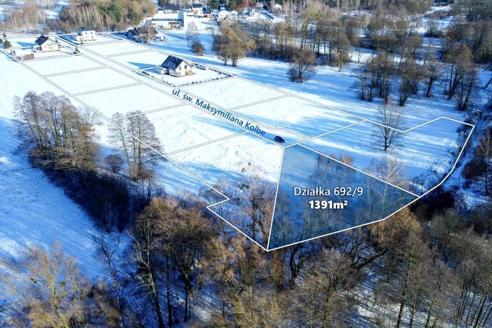 Działka budowlana Budy Zosine