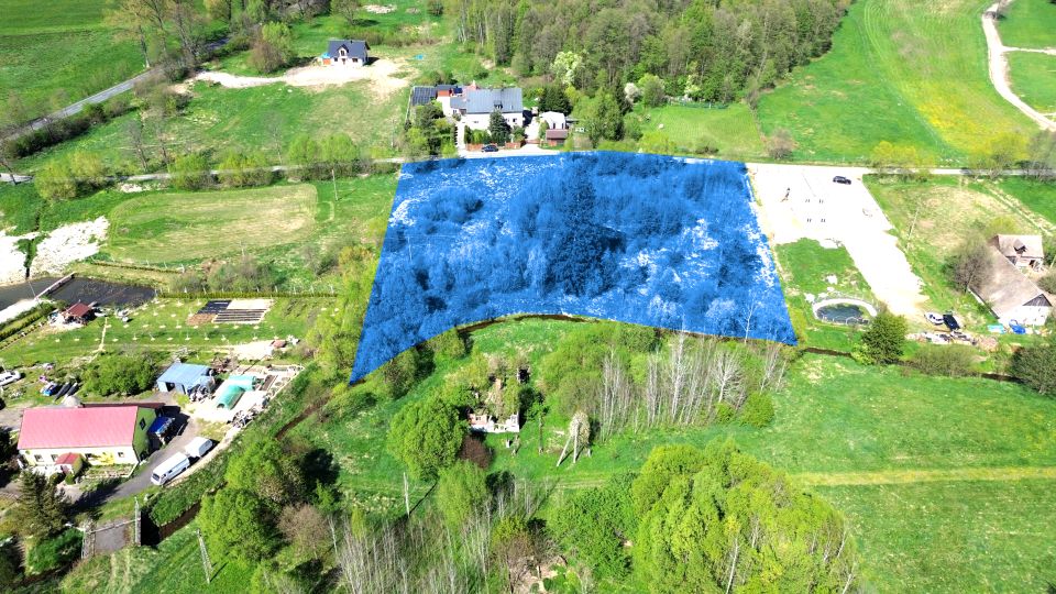 Działka inna Milęcice