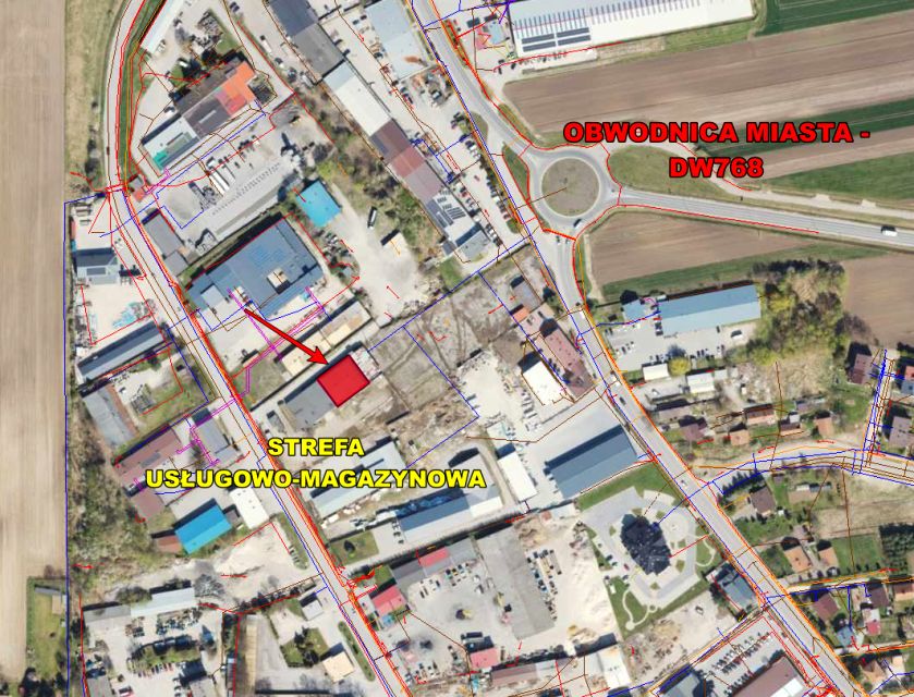 Budynek użytkowy Kazimierza Wielka