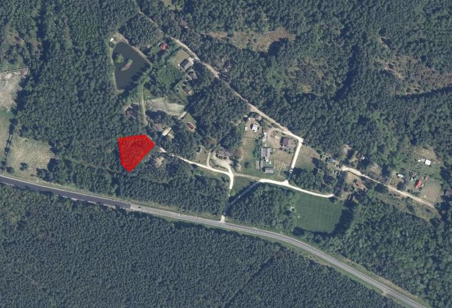 Działka rekreacyjna Brzozowa