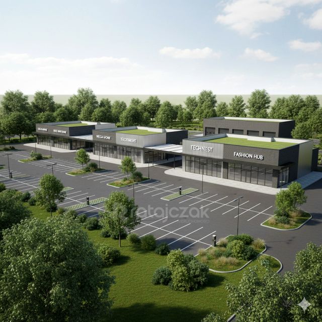 Działka usługowa Ełk