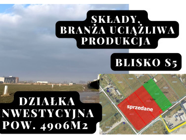 Działka inwestycyjna Leszno