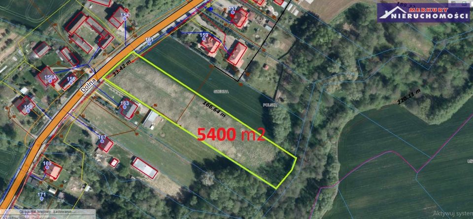 Działka budowlana Szewna