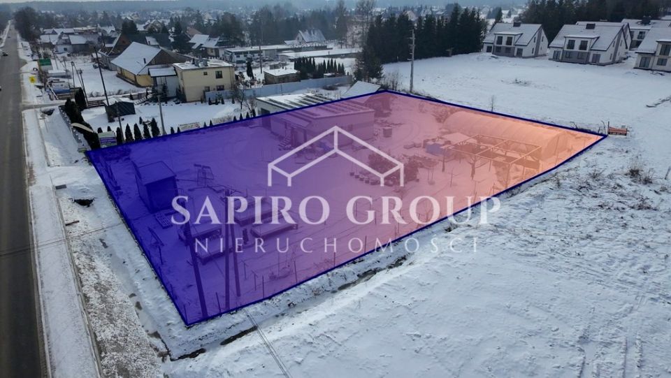 Działka budowlana Łopuszna