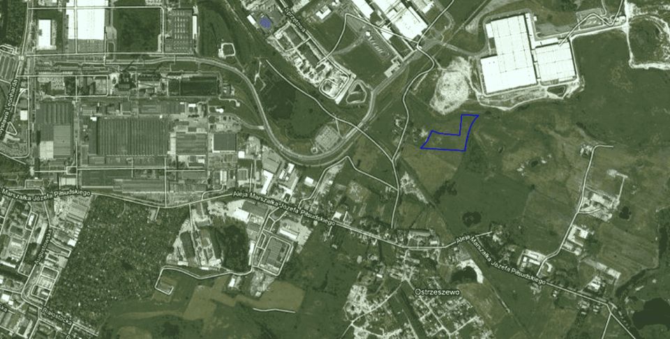 Działka przemysłowa Olsztyn
