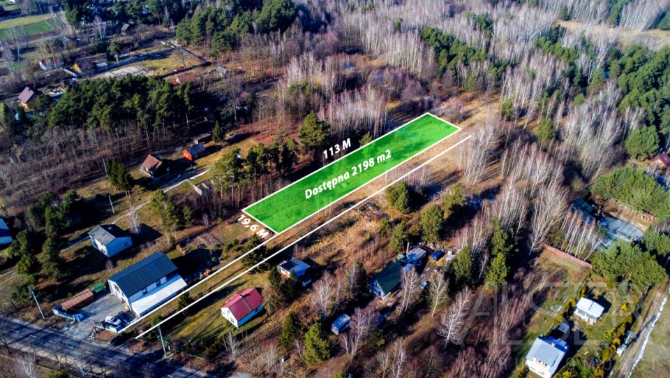 Działka rekreacyjna Barchów