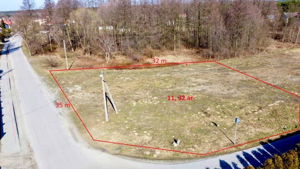 Działka budowlana Hucisko