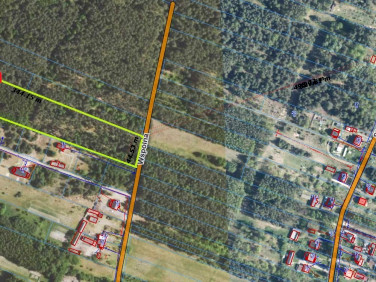 Działka inwestycyjna Kunów