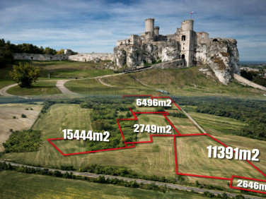 Działka rolna Podzamcze