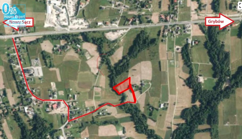 Działka rolna Cieniawa