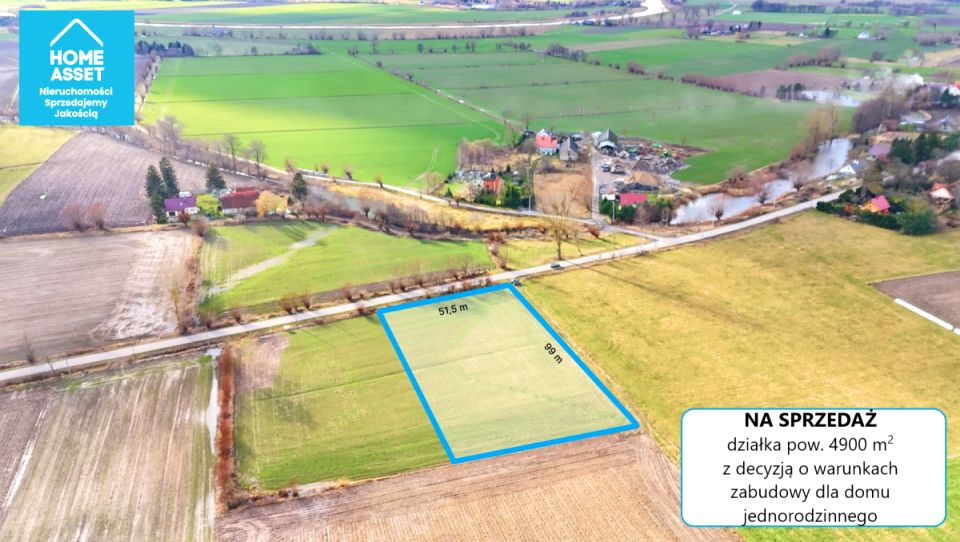 Działka siedliskowa Stegienka