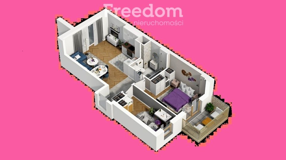 Mieszkanie przy lesie