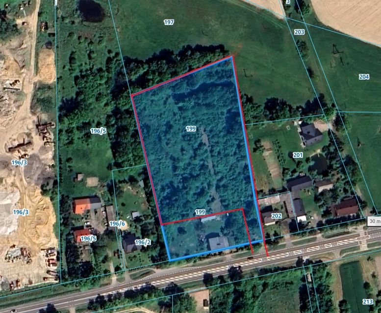 Działka inwestycyjna Janów