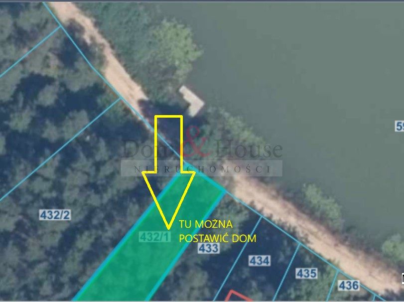 Działka rekreacyjna Korne