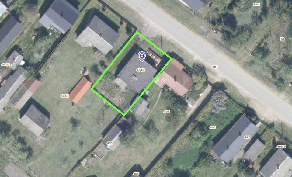 Działka siedliskowa Krzywiec