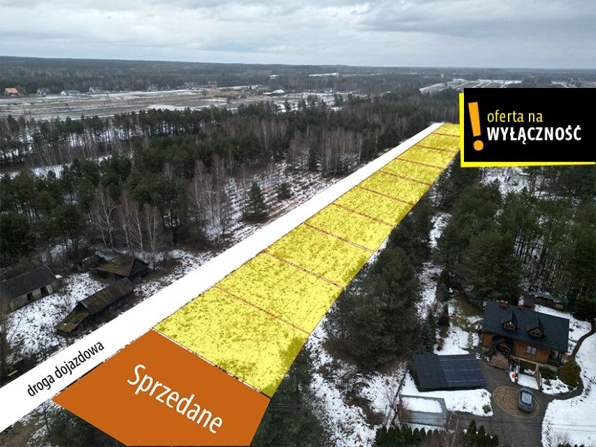 Działka budowlana Nowa Dębowa Wola