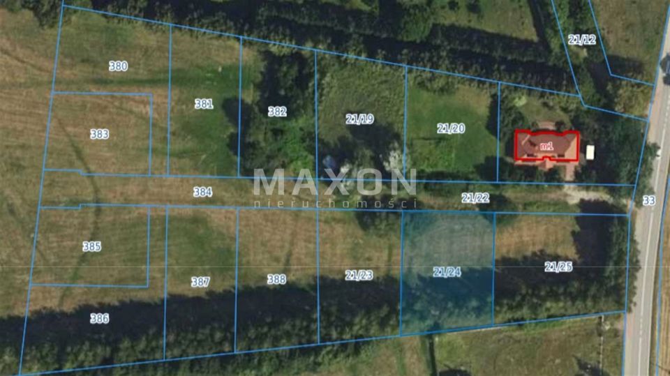 Działka budowlana Budziska