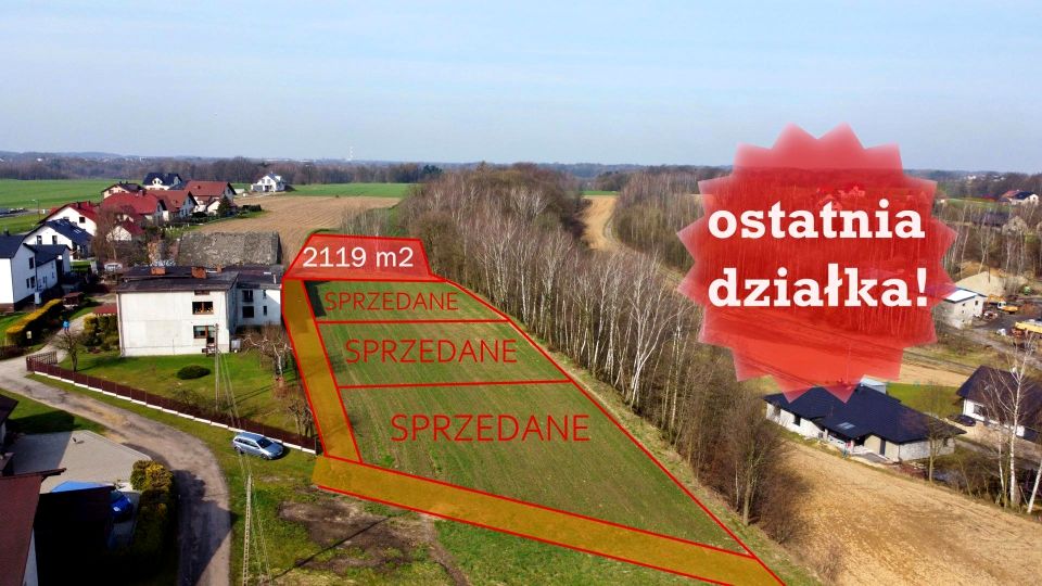 Działka budowlana Połomia