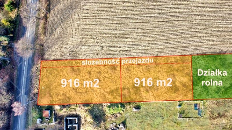 Działka budowlana Bluszczów