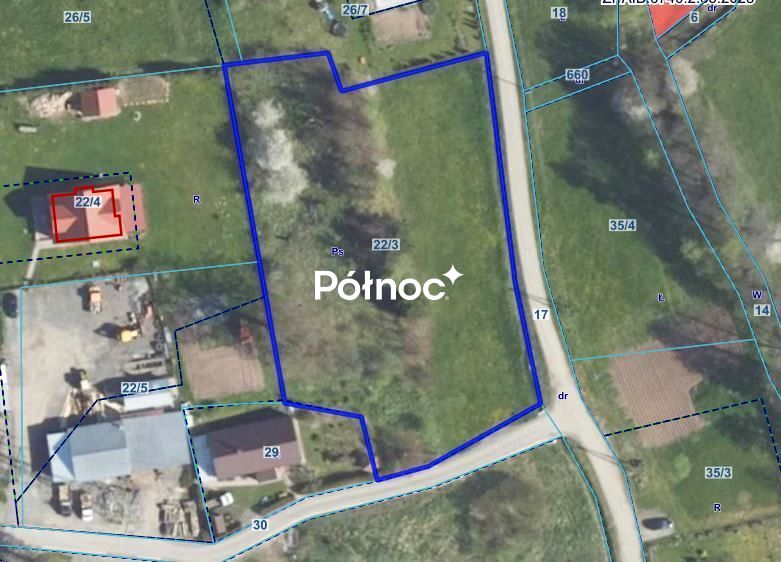 Działka budowlana Wojbórz