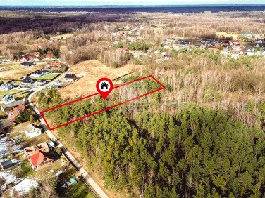 Działka leśna Mokrzyska