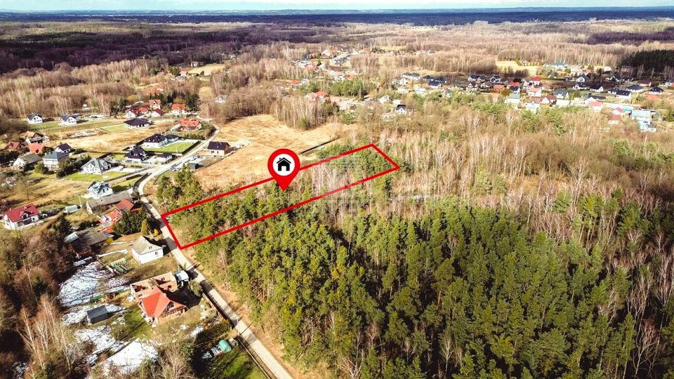 Działka leśna Mokrzyska