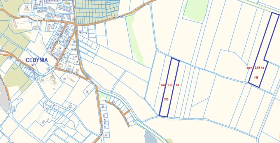 Działka rolna Cedynia