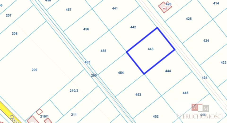 Działka budowlana Kały