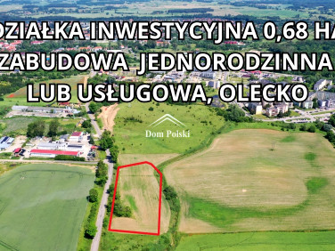 Działka inwestycyjna Olecko