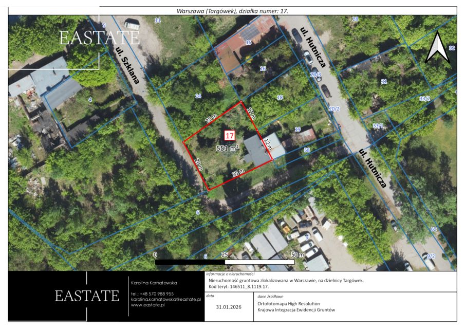 Działka usługowa Warszawa