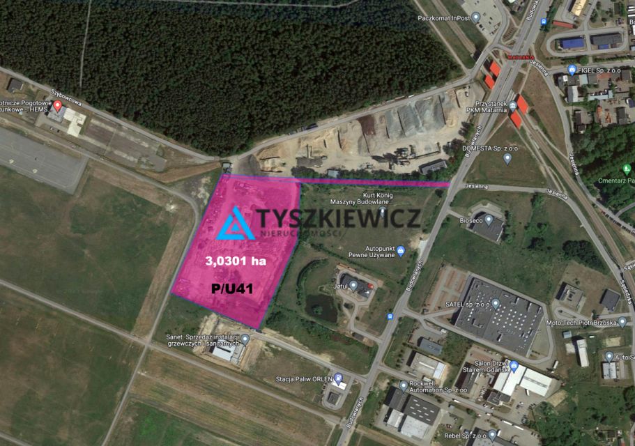 Działka przemysłowa Gdańsk sprzedam