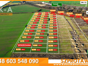 Działka budowlana Szprotawa sprzedam