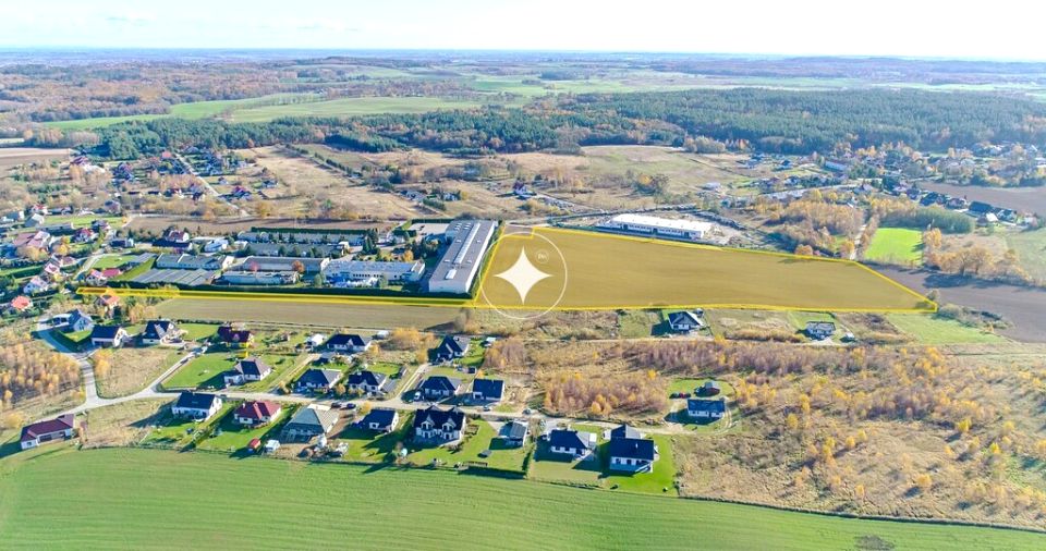 Działka inwestycyjna Trąbki Małe