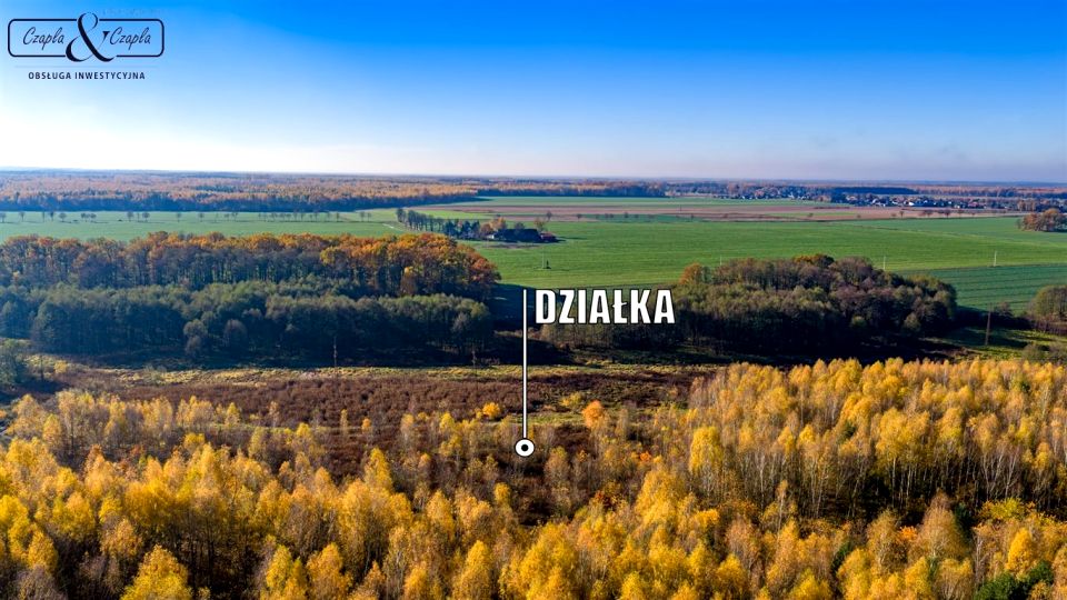 Działka rolna Rudno