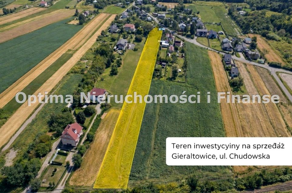 Działka budowlana Gierałtowice