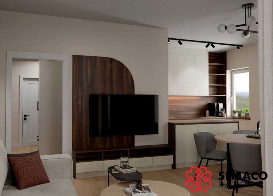 Mieszkanie blok mieszkalny nad jeziorem