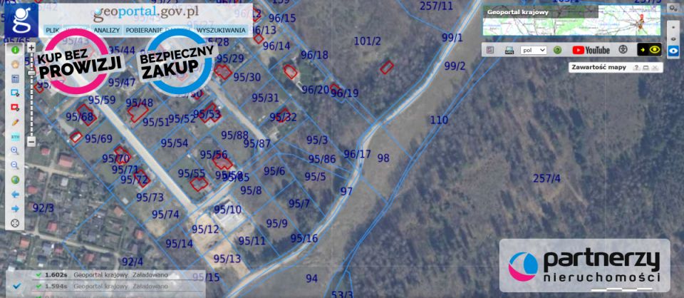 Działka usługowa Warzenko