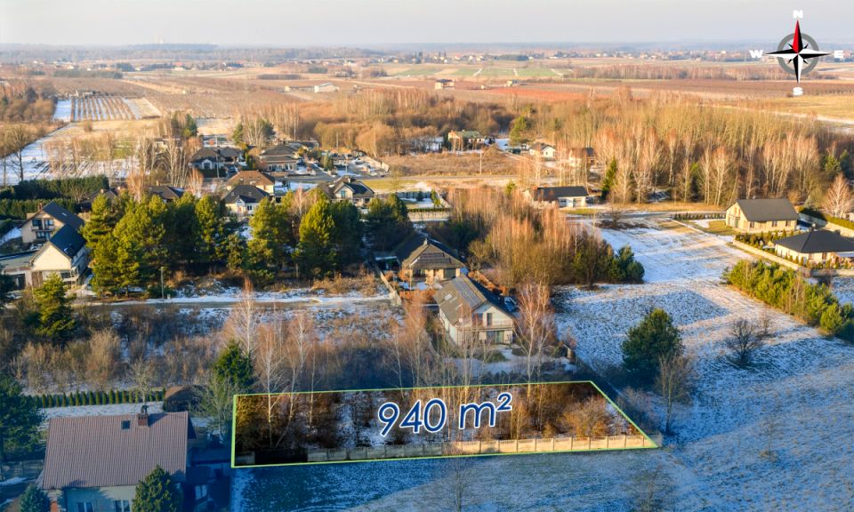 Działka budowlana Rajsko