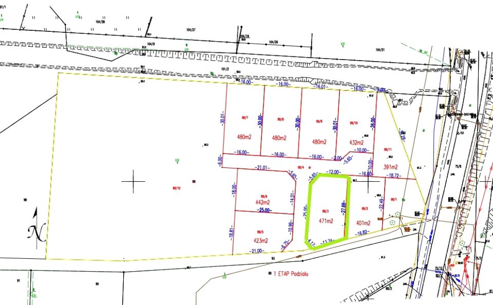 Działka budowlana Wieleń