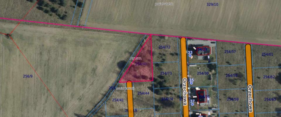 Działka budowlana Barniewice