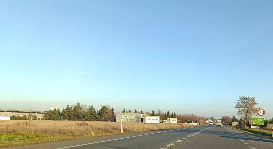 Działka inwestycyjna Błonie