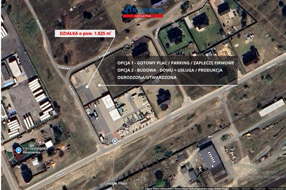 Działka budowlana Krzyż Wielkopolski