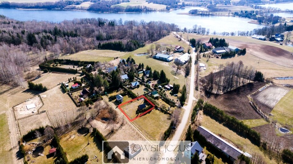 Ogrodzona działka sprzedam