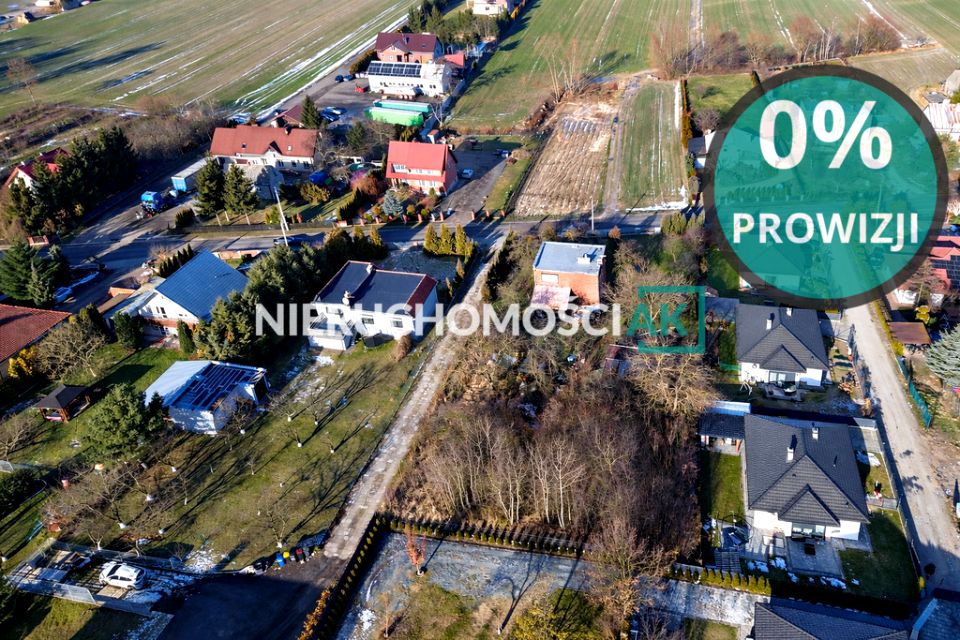 Ogrodzona działka sprzedam