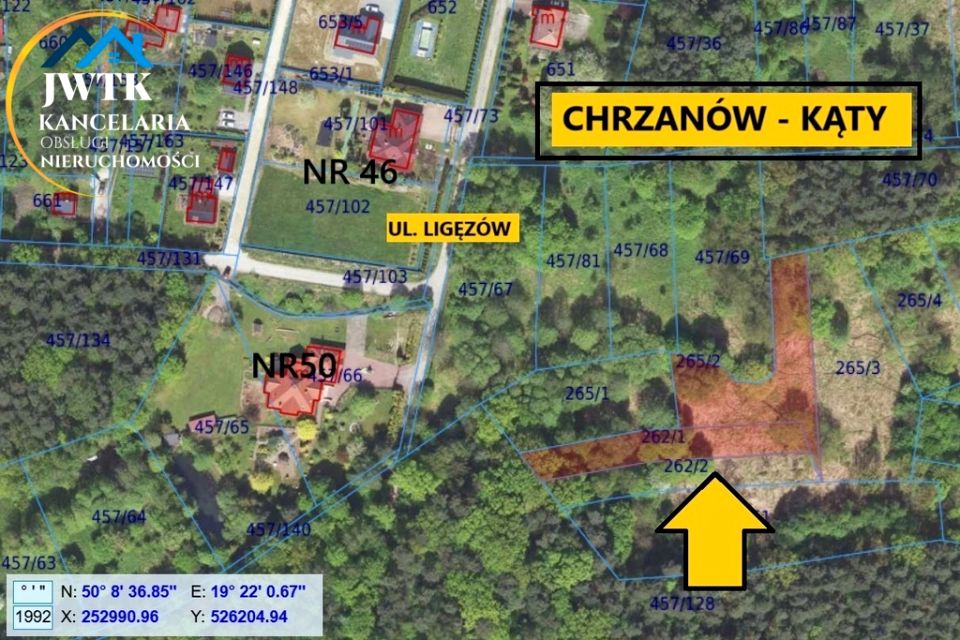 Działka rolna Chrzanów