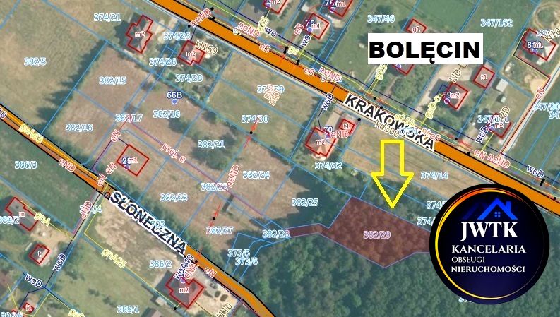 Działka budowlana Bolęcin
