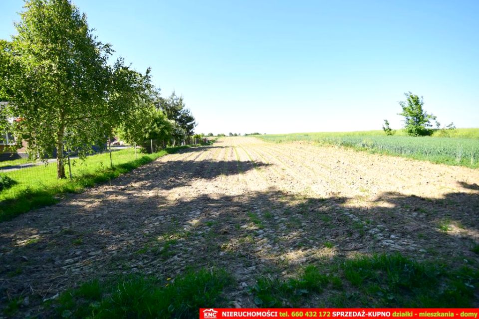 Działka budowlano-rolna Dominów