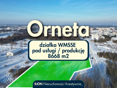 Działka przemysłowa Orneta