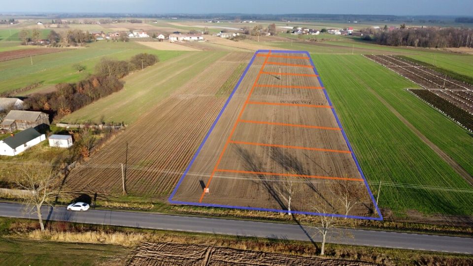 Działka budowlana Helenów