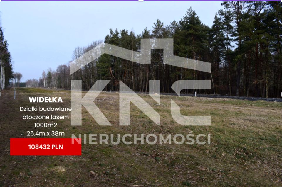 Działka budowlana WIDEŁKA